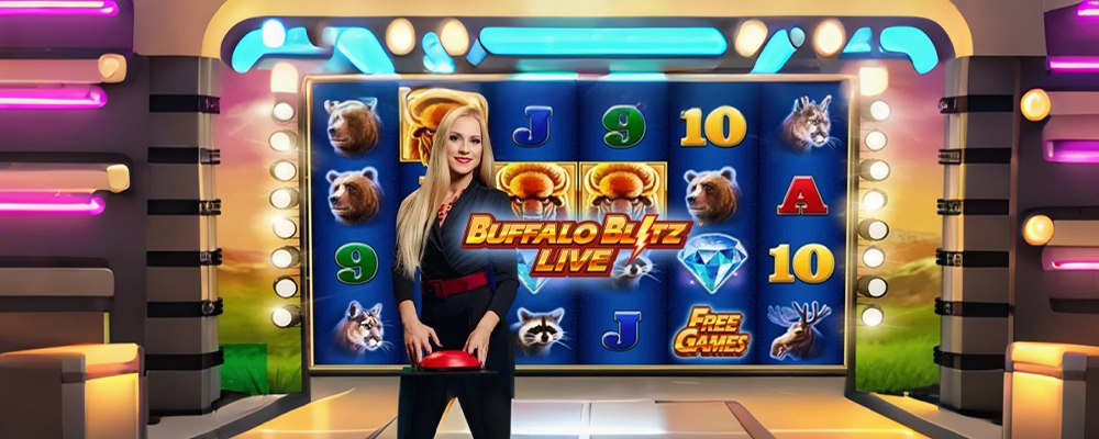win555 Caça-níqueis Buffalo Blitz ao Vivo